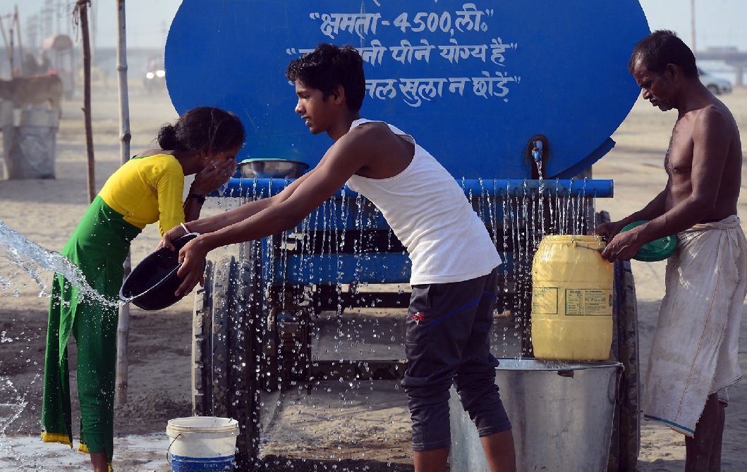 La India ha alcanzado una cifra récord en sus niveles de temperatura hasta llegar a los 50 grados centígrados.