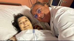 Mujer de 63 años tuvo a su primer hijo.