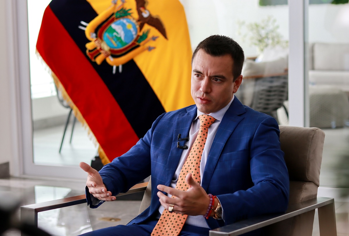 El Presidente de la República Daniel Noboa vetó totalmente una reforma a la ley que, a decir del Gobierno, "perjudica la estabilidad fiscal del país".