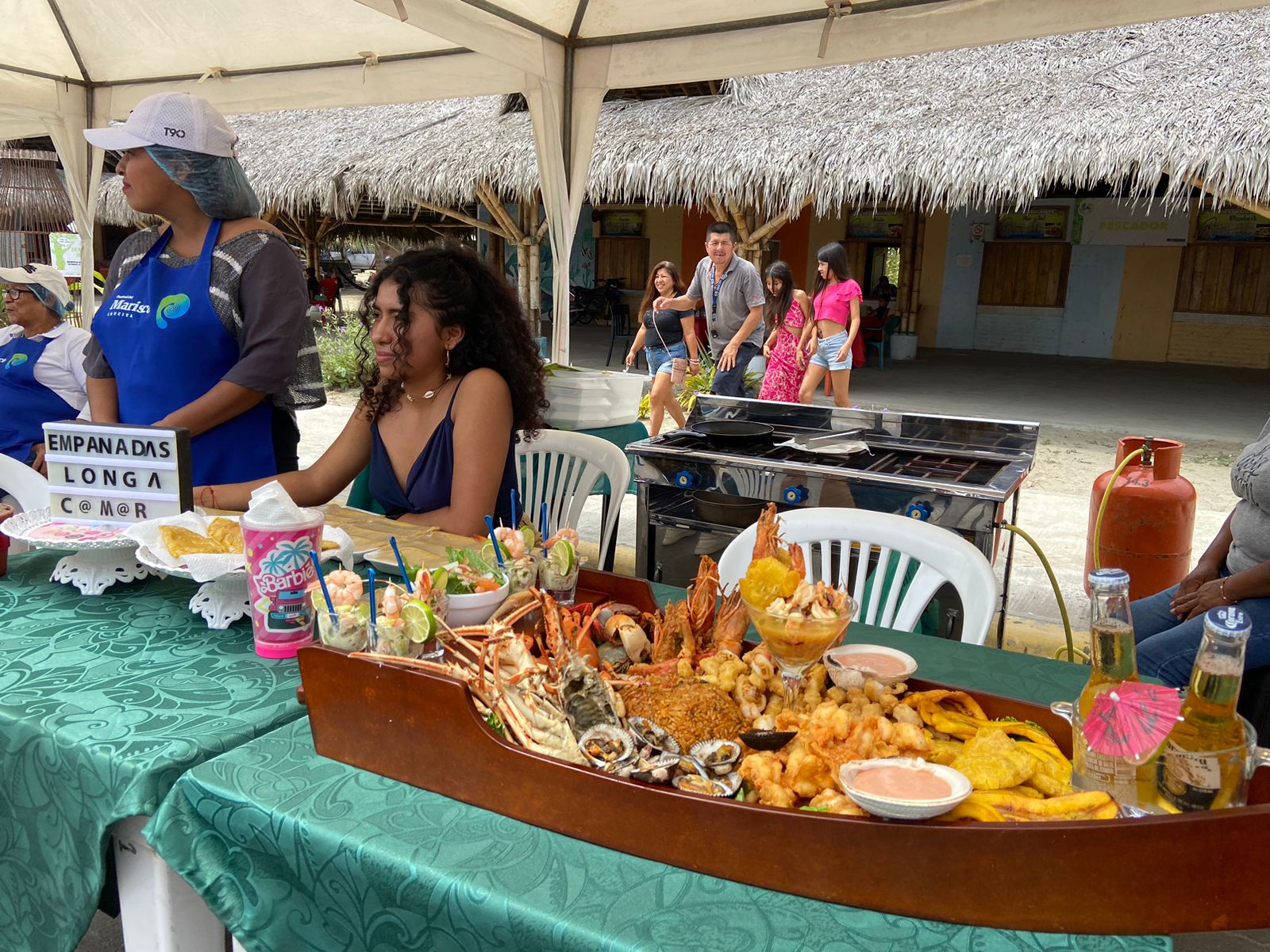 El sector la Boca de Crucita fue elegido para realizar el Festival del Marisco organizado por el Municipio de Portoviejo.