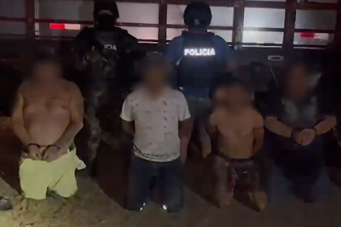 Más de una tonelada de cocaína se incautó en Manta, provincia de Manabí, la madrugada de este jueves 13 de junio del 2024.