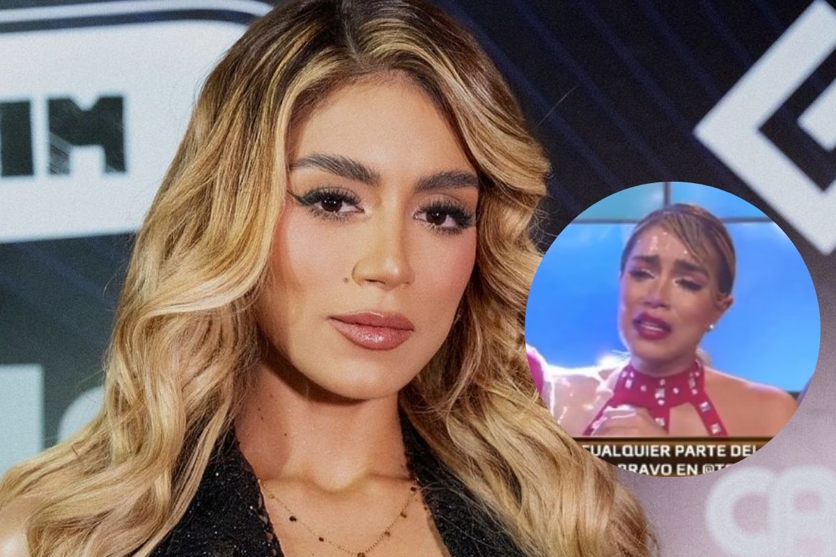 Andreina Bravo rompe en llanto luego de su presentación