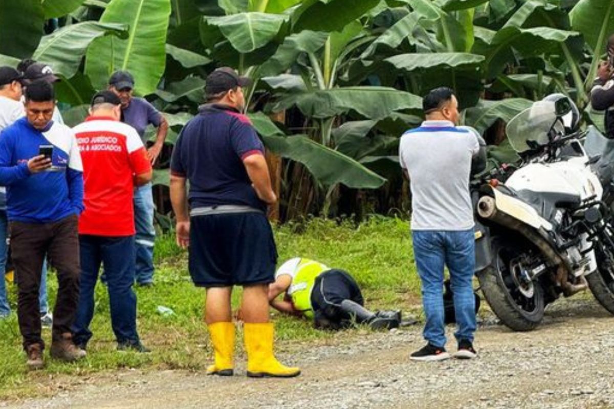 Agente de tránsito es asesinado en El Guabo, El Oro
