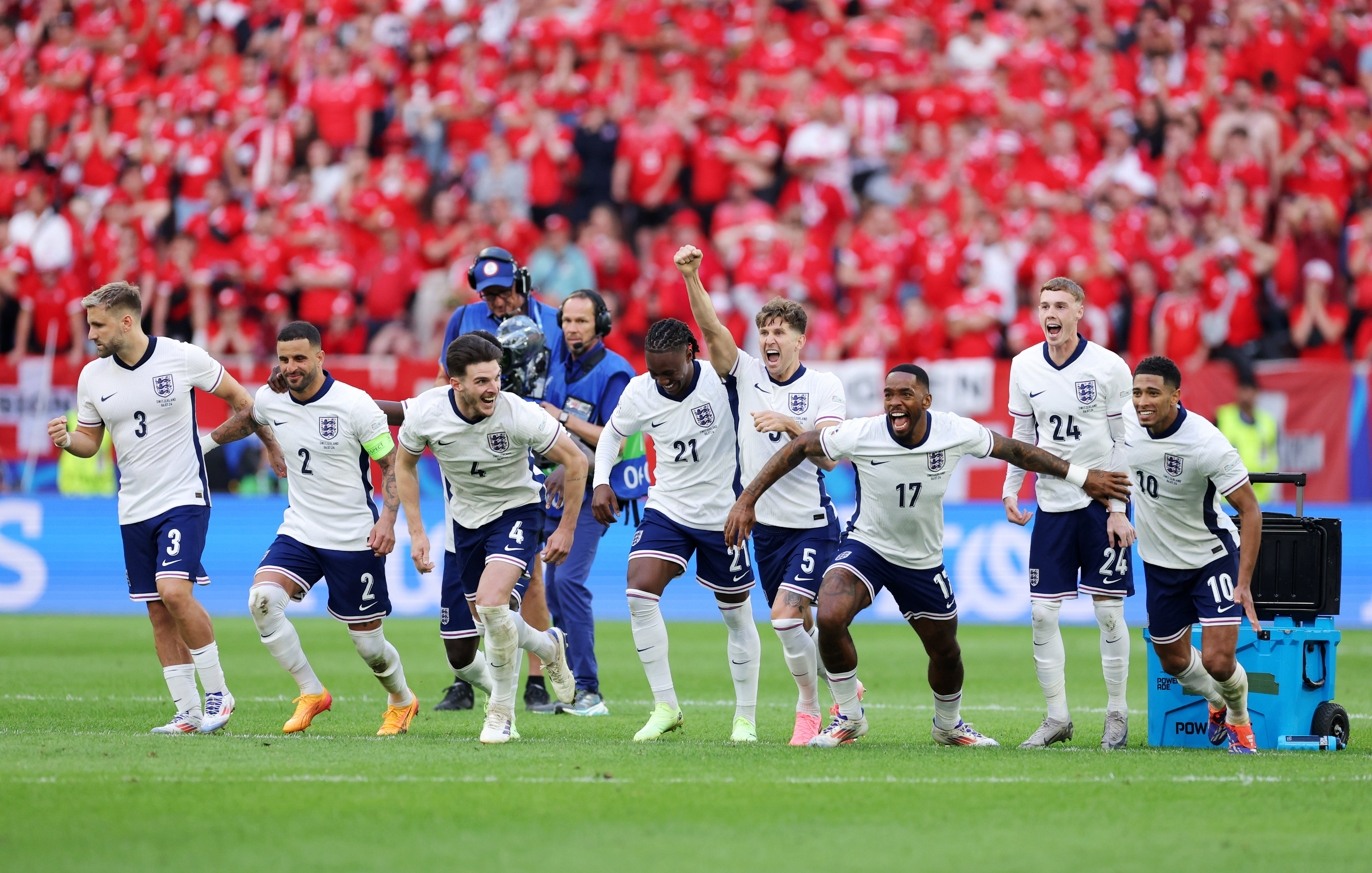 inglaterra suiza eurocopa