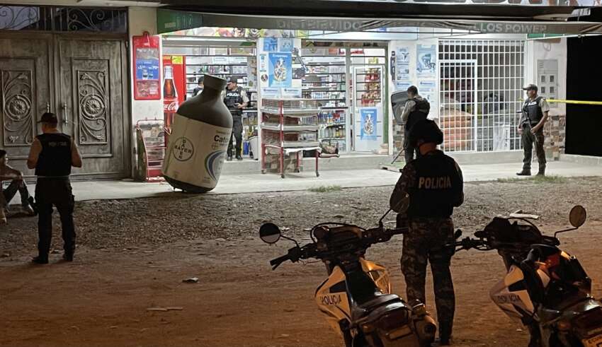 delincuente abatido en un intento de robo