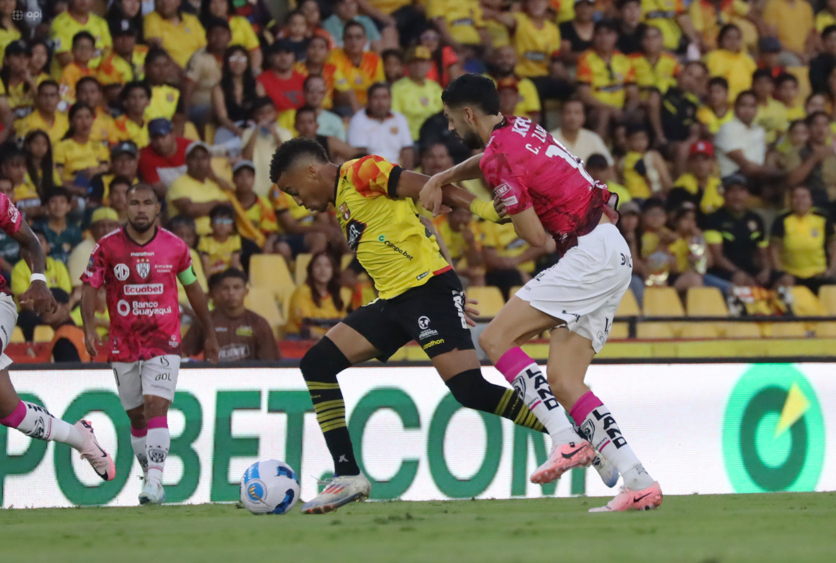 Barcelona SC derrotó con categoría a Independiente del Valle en el estadio Monumental Banco Pichincha este sábado 10 de agosto del 2024..