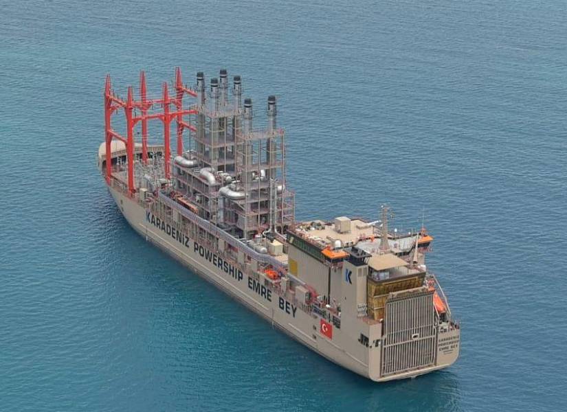 La Contraloría General del Estado audita contratación de barcaza de Karpowership