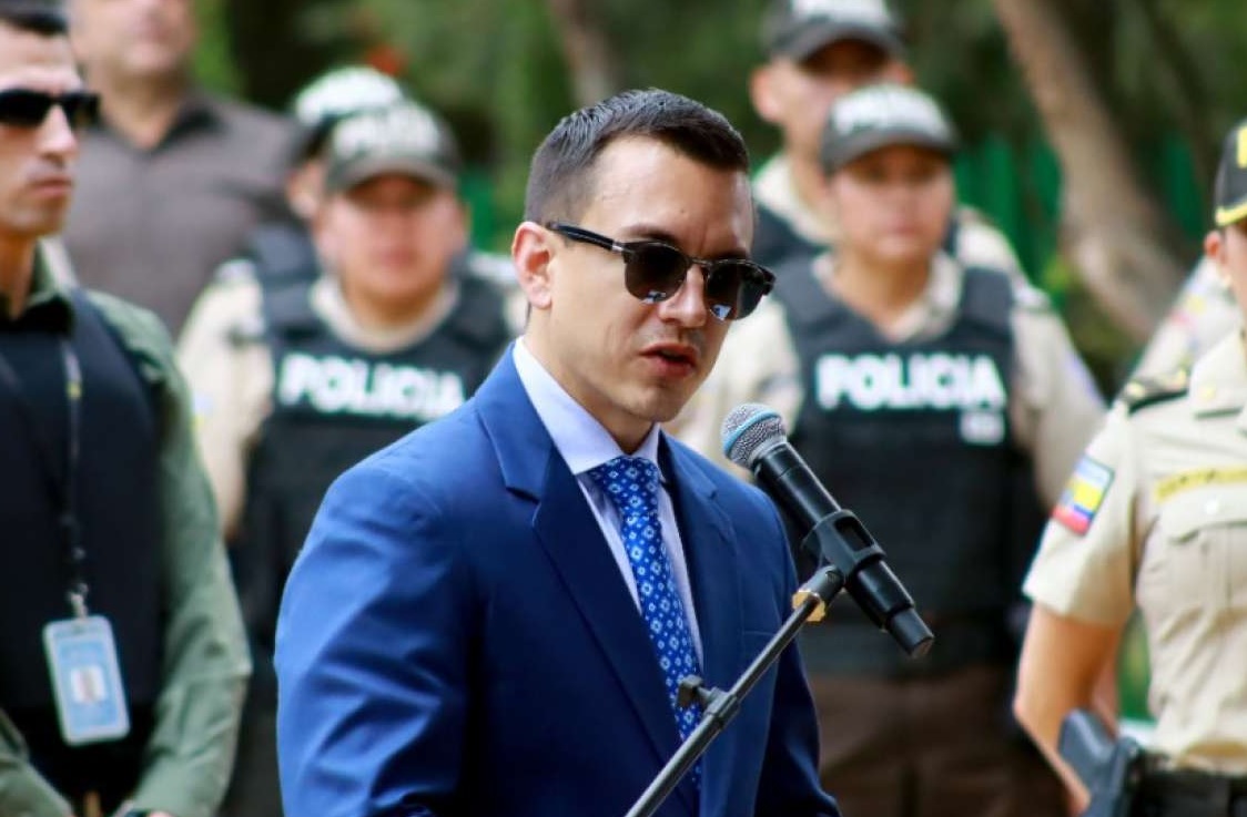 Daniel Noboa Azin, de Ecuador, sigue siendo el Presidente de Sudamérica, con mayor índice de popularidad.