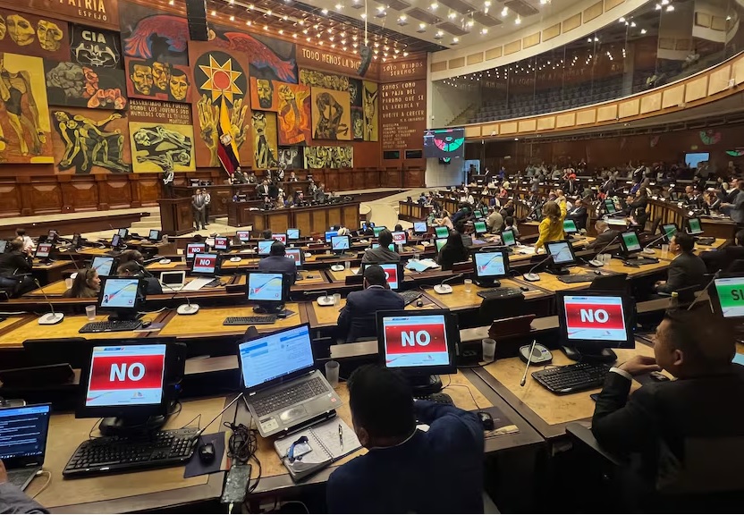 En Ecuador, la Asamblea Nacional aprobó el proyecto de Ley de Armas. Ocurrió este martes 13 de agosto de 2024.
