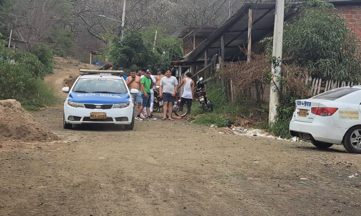 Un hombre resulta herido durante atentado en Portoviejo.