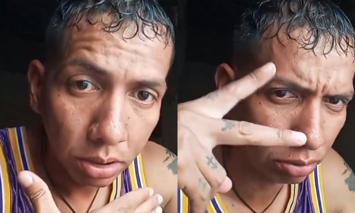 Un tiktoker se salva de un robo por su "rostro económico"