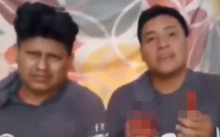 Trabajadores mutilados por secuestradores suplican por su libertad, en Durán