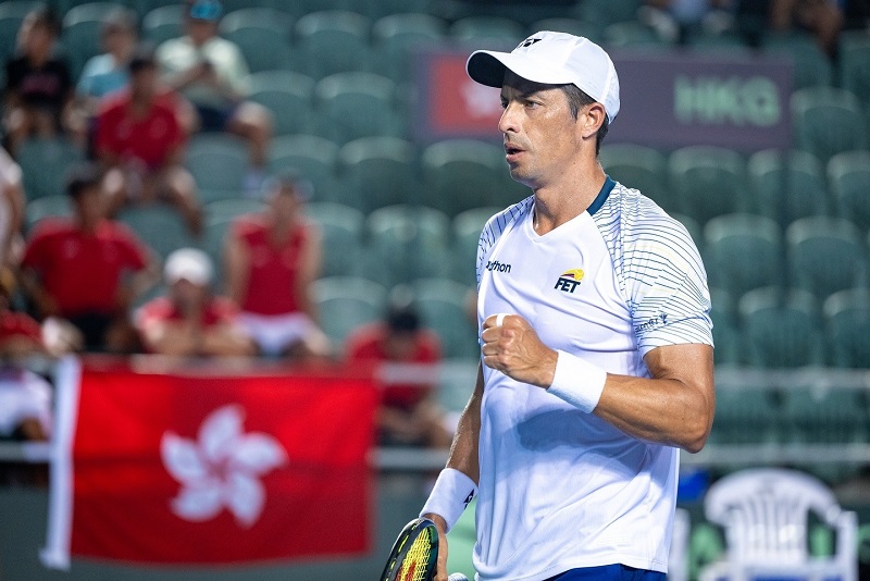 Copa Davis: Gonzalo Escobar consigue triunfo como singlista