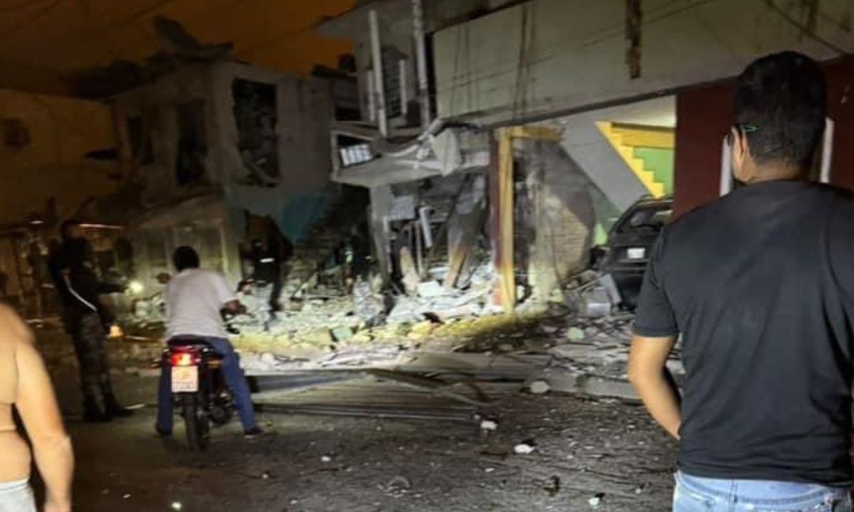 Casas destruidas, un fallecido y varios heridos deja un ataque con explosivos en Machala.