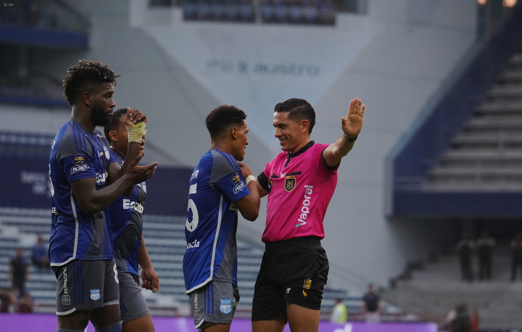 Emelec enfrenta nueva suspensión y esta vez podría perder 6 puntos