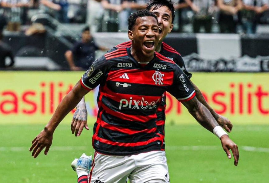 Gonzalo Plata se convirtió en el héroe del Flamengo, en el encuentro donde se disputaba la final de la Copa de Brasil.