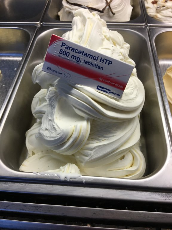 helado de paracetamol