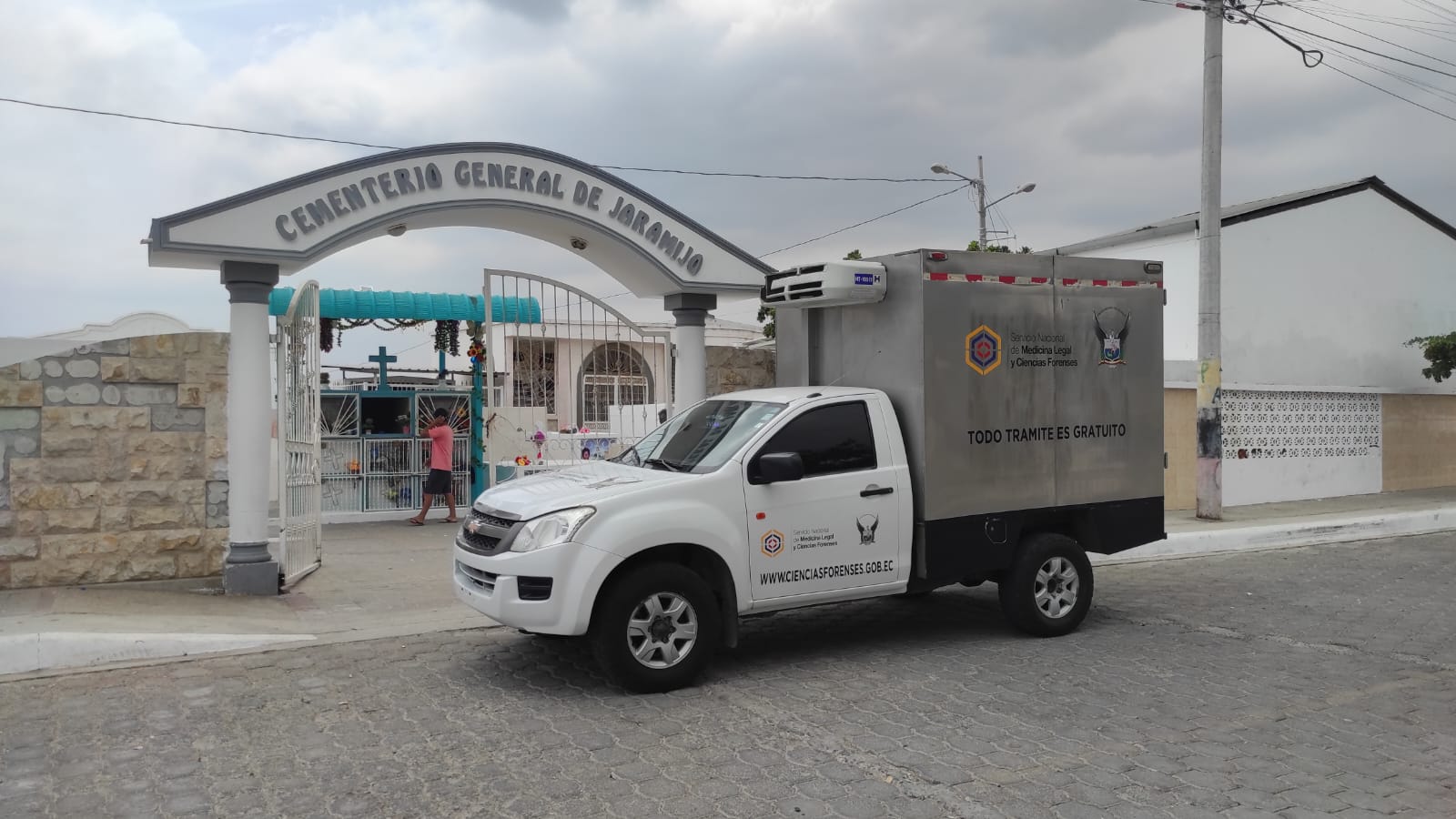 Encontraron una osamenta dentro de un saco en Jaramijó, Manabí