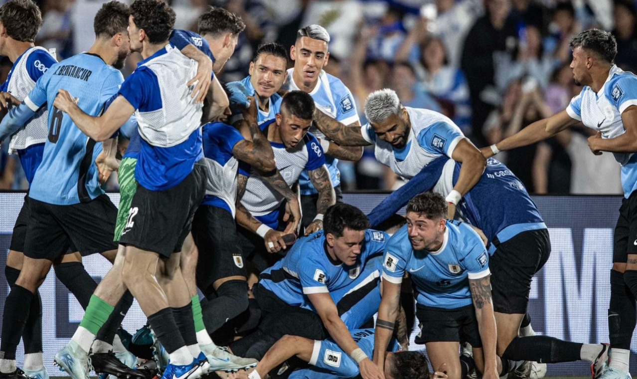 Uruguay venció a Colombia en el cierre de la fecha once de Eliminatorias Sudamericanas