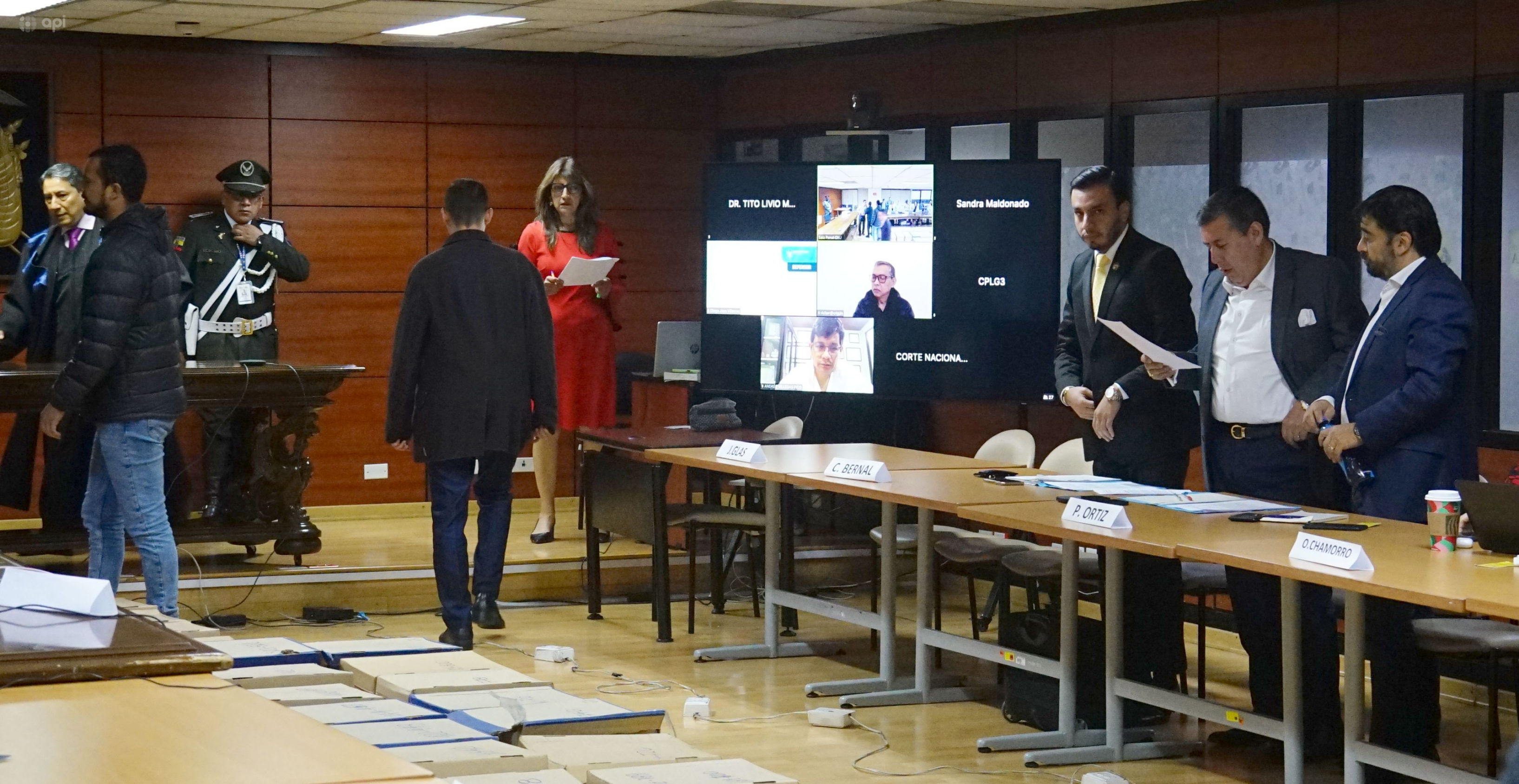 Defensa de Jorge Glas pide su traslado a hospital psiquiátrico en audiencia del caso 'Reconstrucción de Manabí'