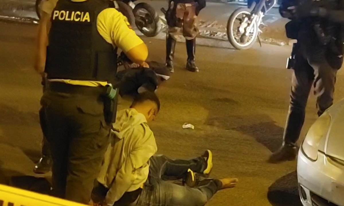 Dos sicarios se salvaron de morir quemados en La Libertad, Santa Elena