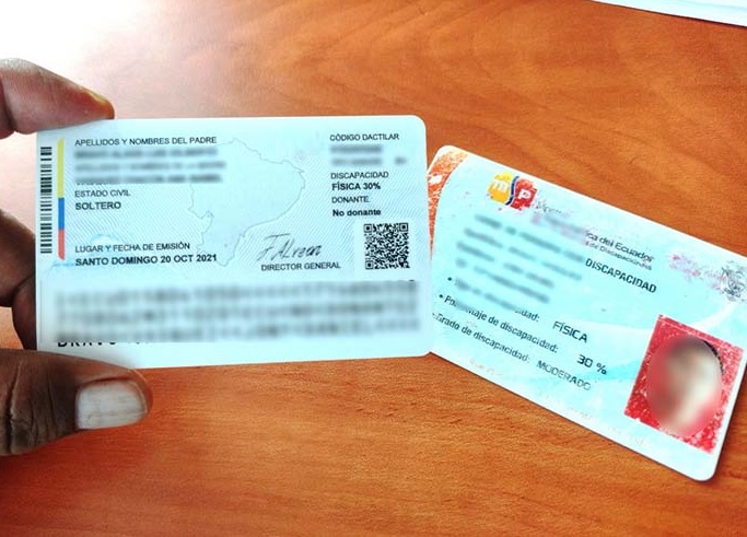 Los carnets de discapacidad dejarán de funcionar o de tener utilidad alguna desde el 31 de diciembre del 2024.