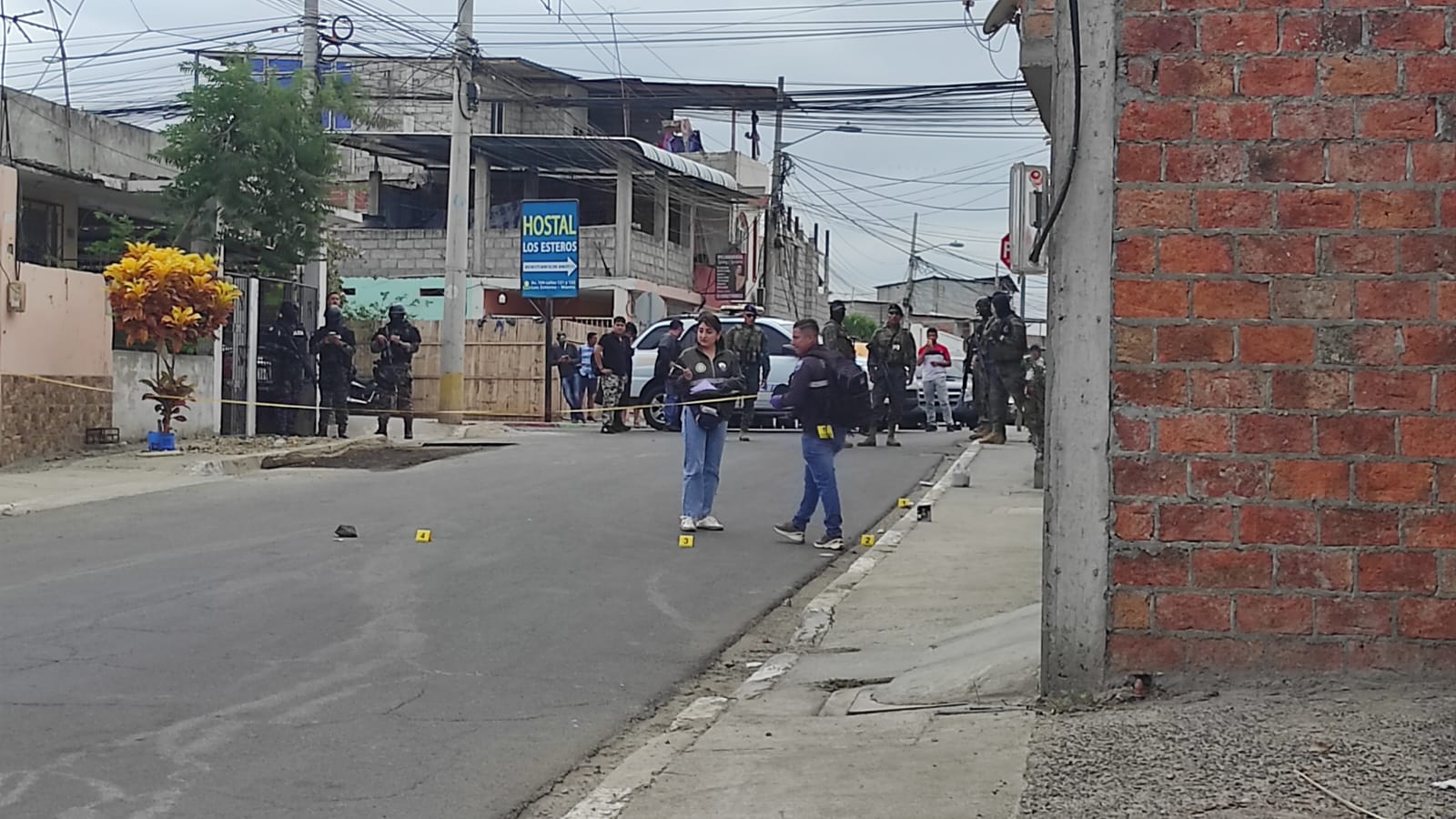 Los Esteros manta ataque armado