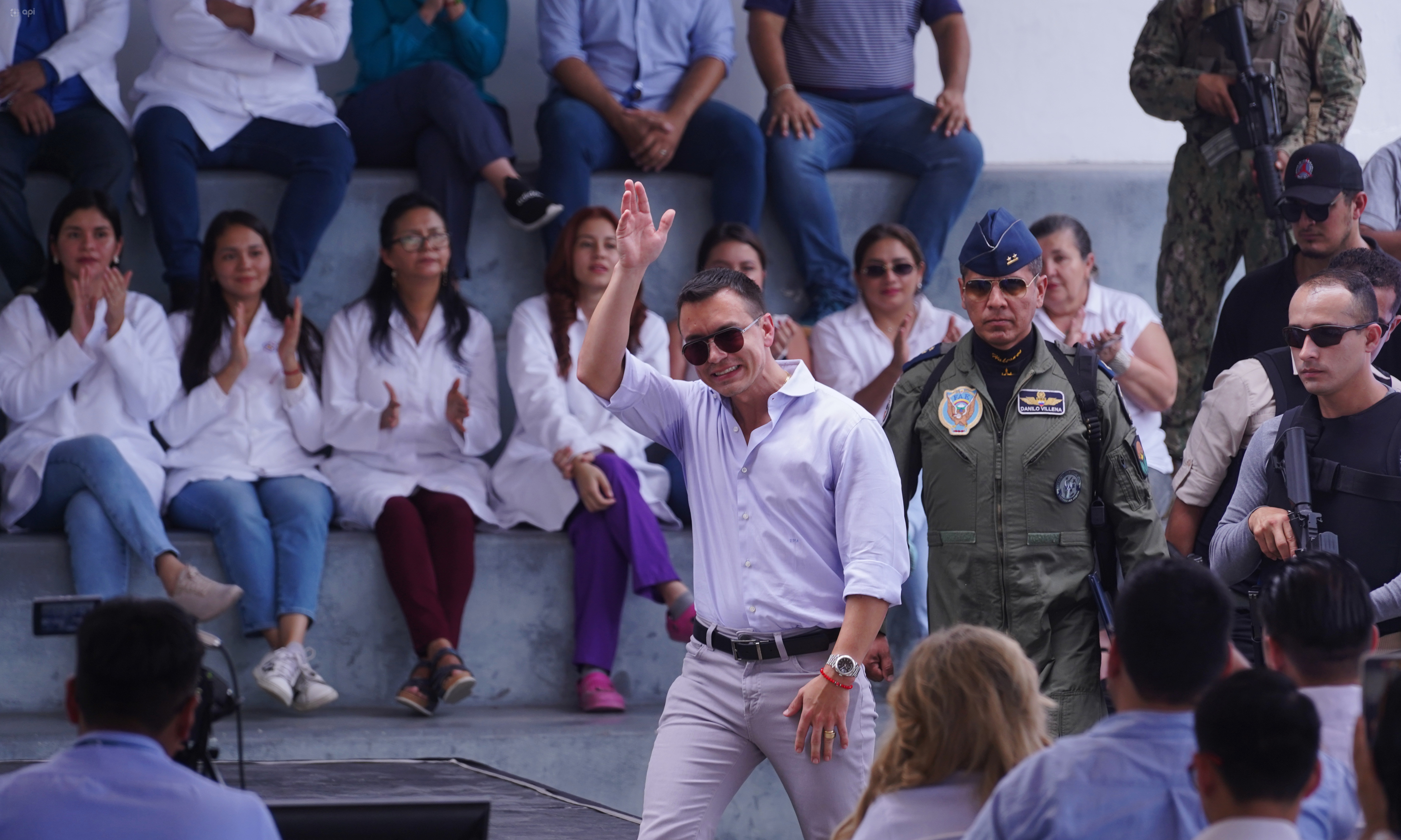 Daniel Noboa y otros presidentes respaldan a María Corina Machado