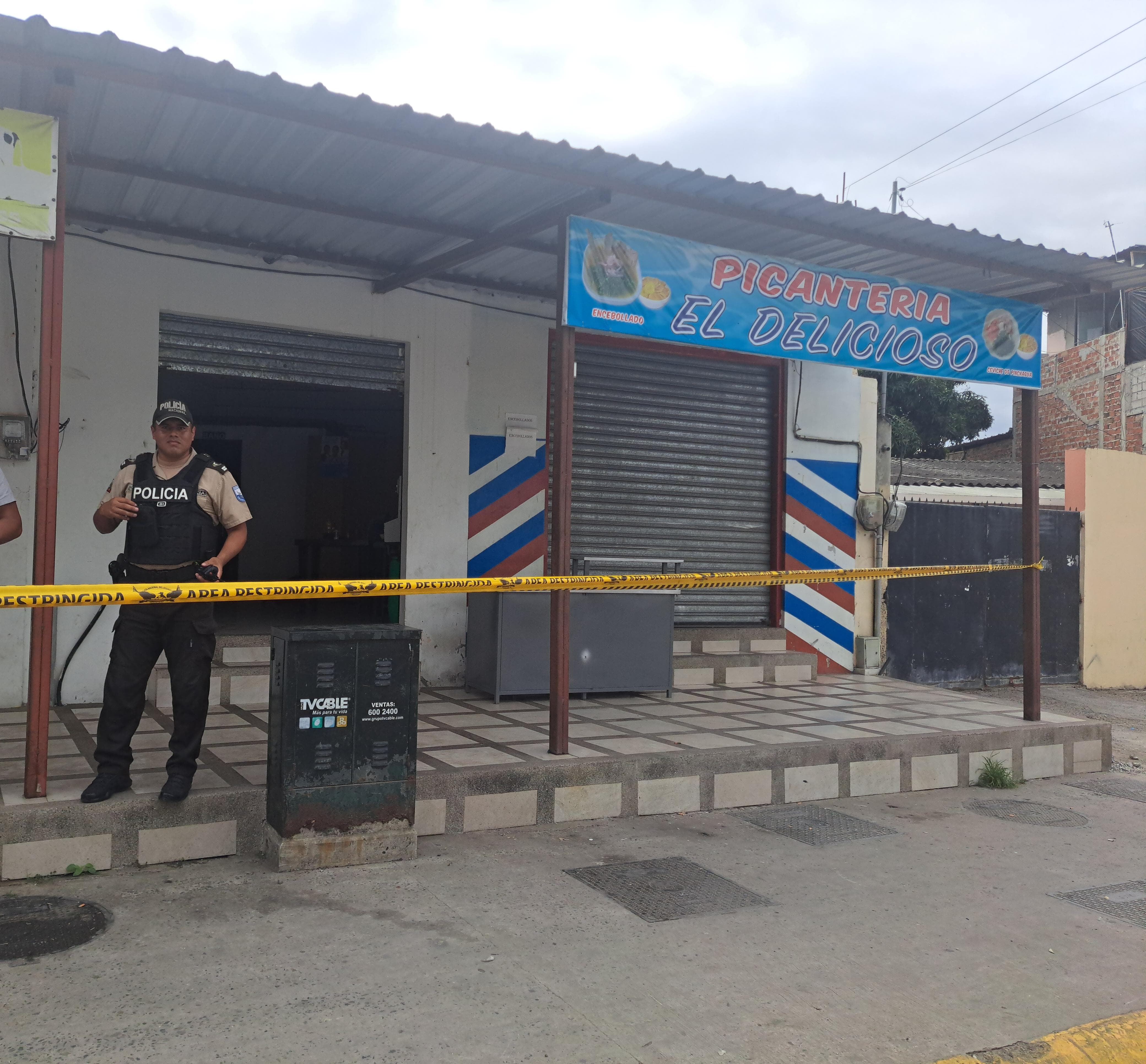 Nuevo caso de sicariato en Portoviejo; ahora en una picantería