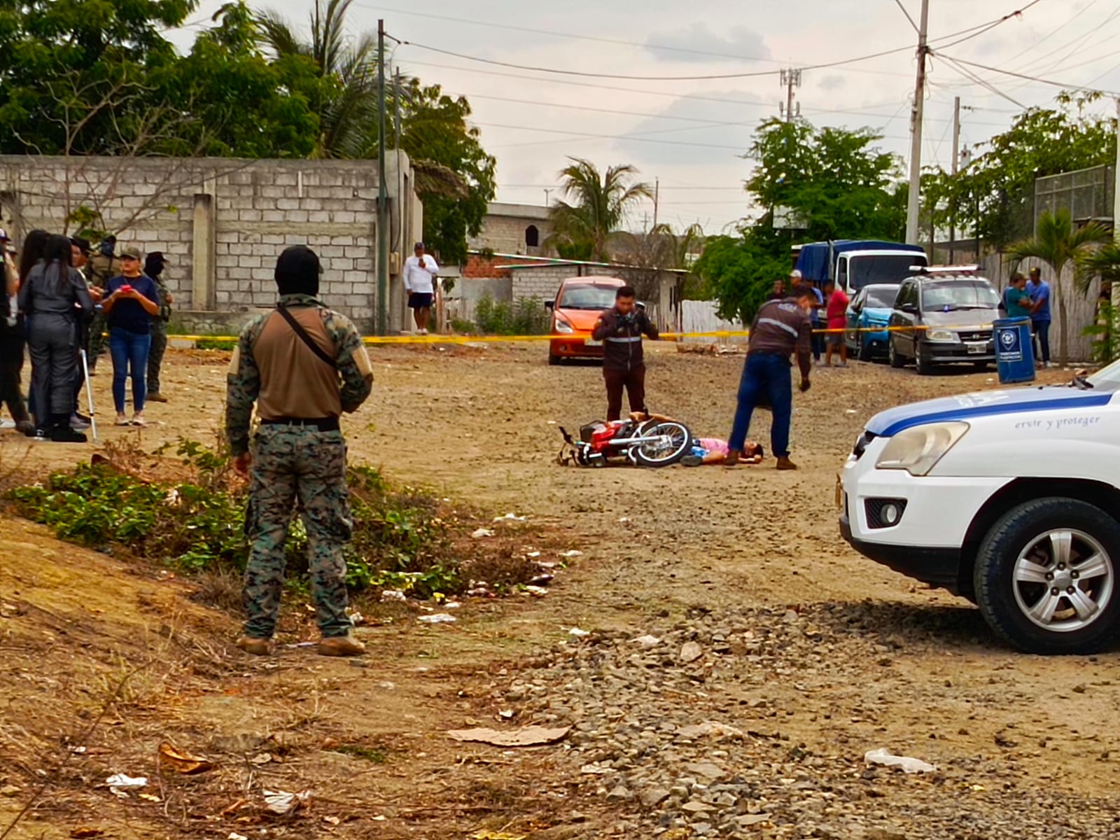Sicarios atacaron a un hombre en la urbanización San Alejo, Portoviejo