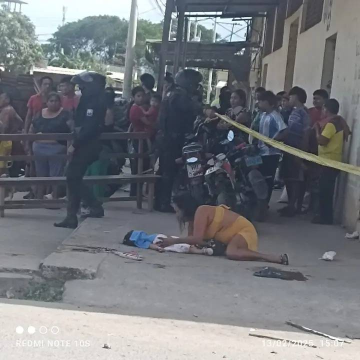 Huaquillas niña muere en ataque armado