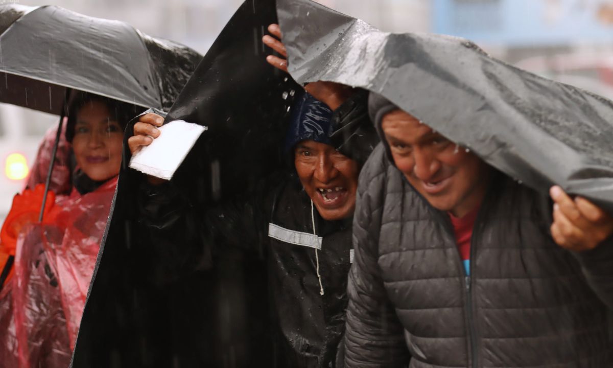 El Inamhi advierte de lluvias frecuentes durante febrero