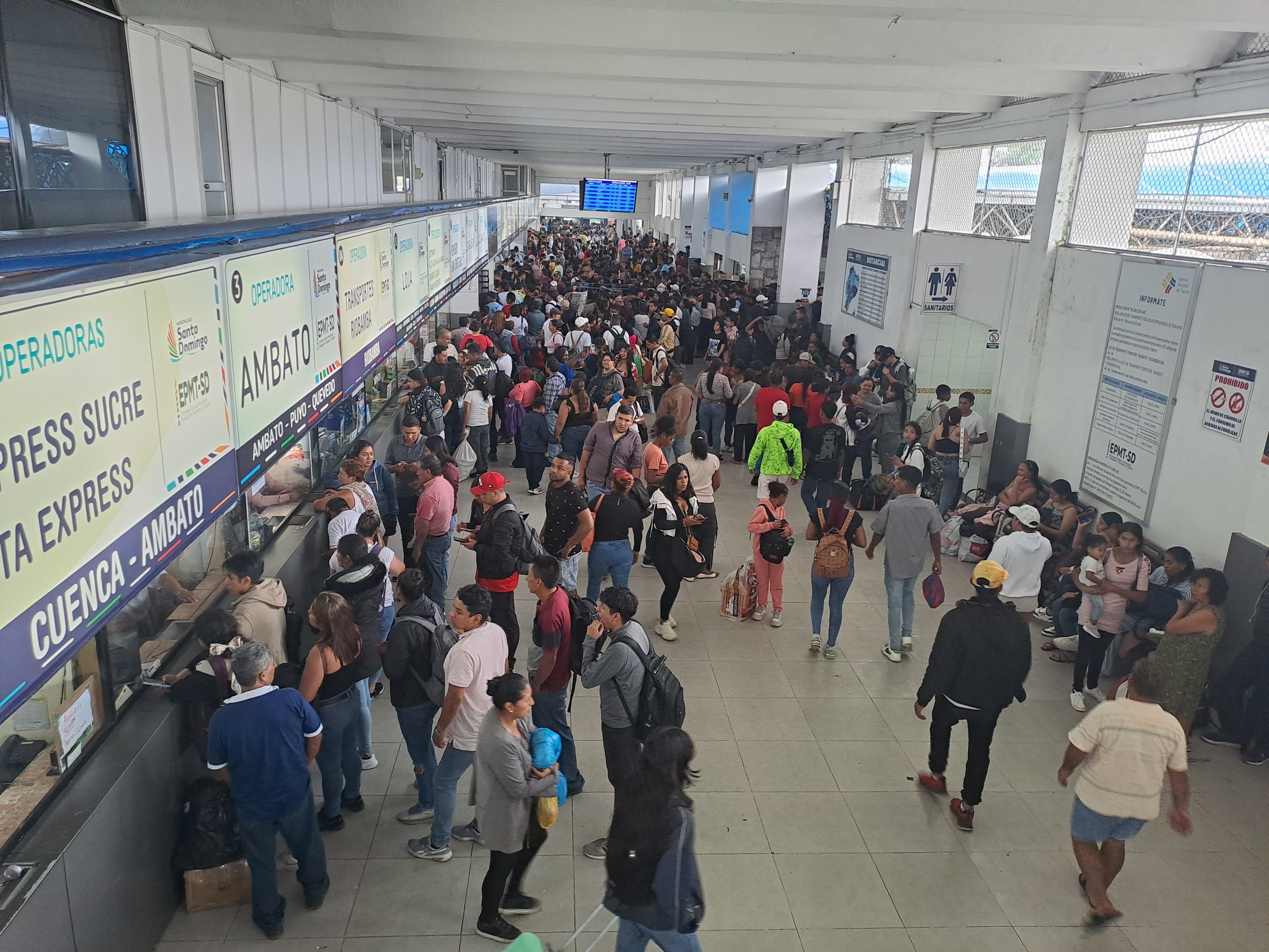 TERMINAL TERRESTRE ELECCIONES SANTO DOMINGO