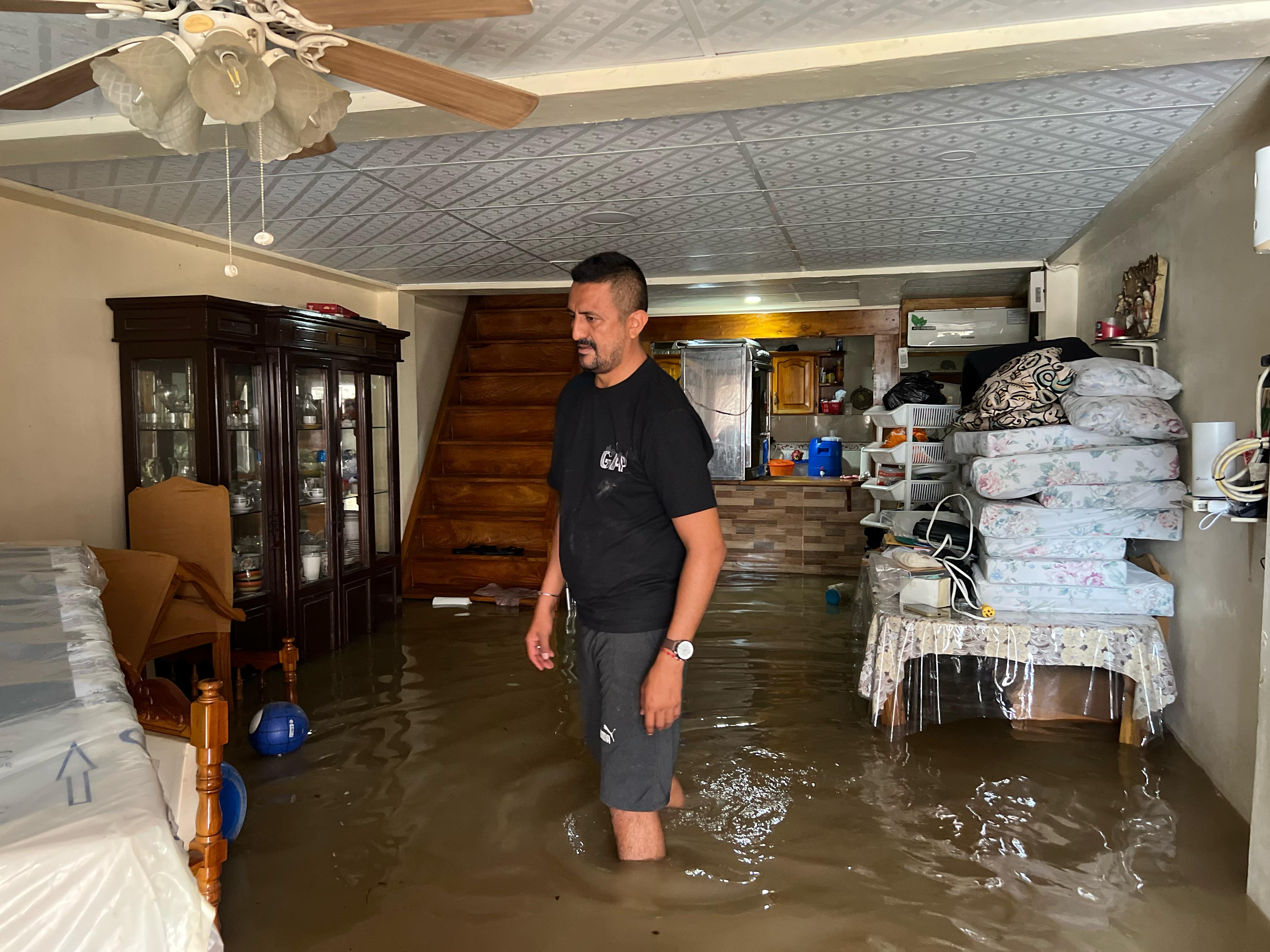 El centro de Riochico y varias comunidades están bajo el agua