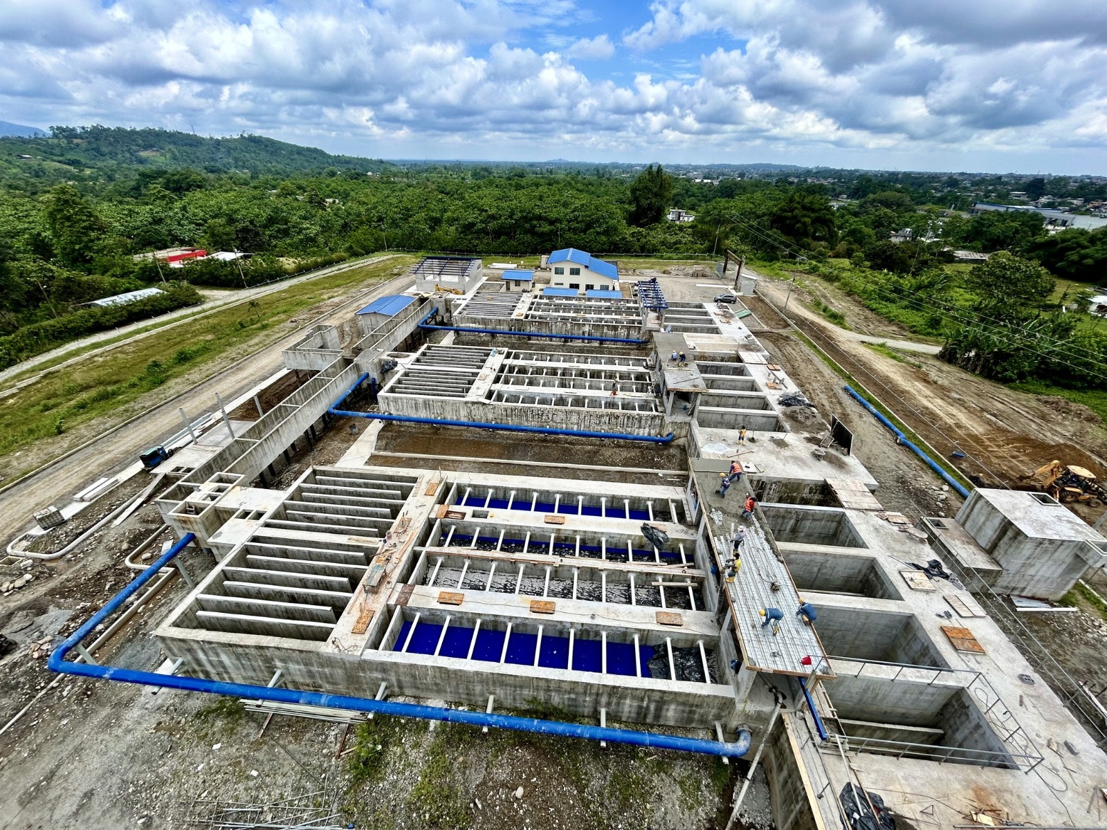 Agua potable. El proyecto Otongo abastecerá la zona baja de Santo Domingo