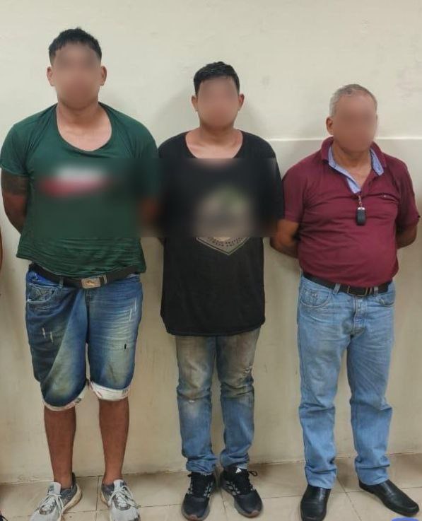 Babahoyo. Policía captura a tres extorsionadores que pedían 50 mil dólares a comerciante