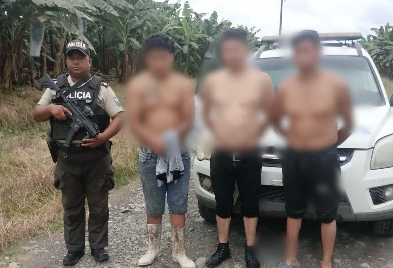 Buena Fe. Policía rescata a tres hombres secuestrados mientras transportaban mercadería