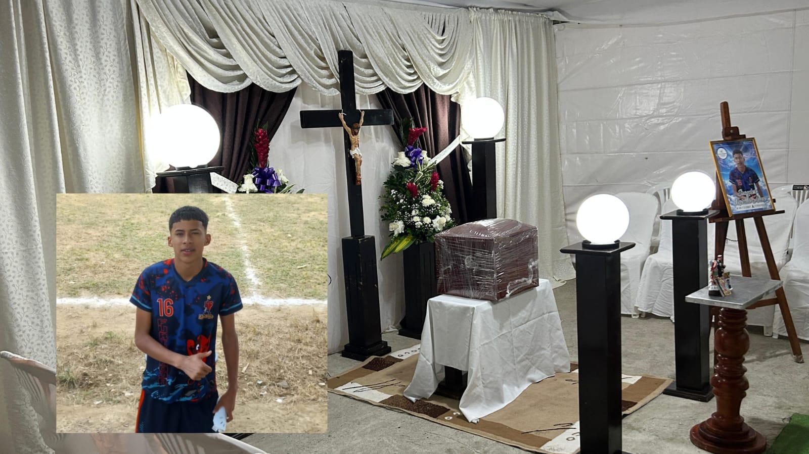 Crónica. Se confirmó que restos óseos sí son de Snayder Marcillo. Su familia le da el último adiós.