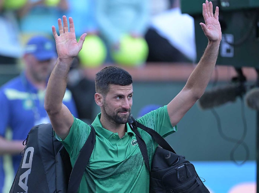 El serbio Novak Djokovic acumuló su cuarta derrota consecutiva tras caer ante Botic van de Zandschulp. Esto en la primera ronda del Masters 1000 de Indian Wells.