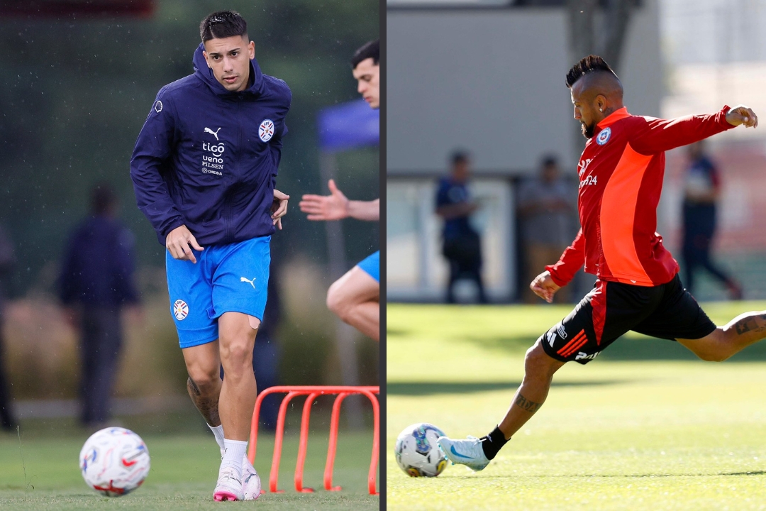 Eliminatorias. Así llegan Paraguay y Chile: bajas, alineaciones y canales para ver el partido