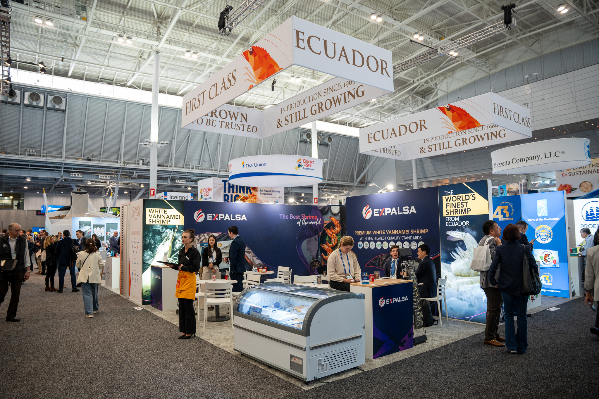 Industria. Ecuador busca consolidar su presencia en Estados Unidos con su camarón premium