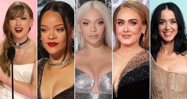 Las cantantes más populares y poderosas del siglo XXI.