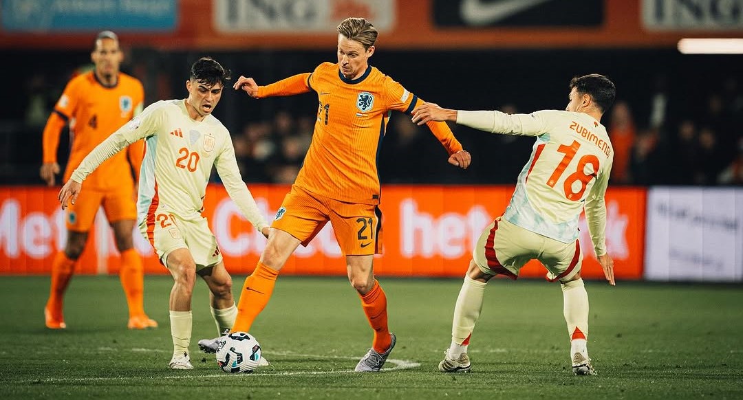 Liga de Naciones. España y Países Bajos definen este domingo el pase a semifinales en Mestalla