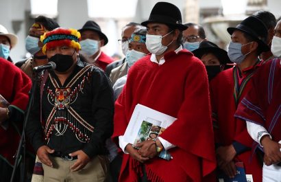 Movimiento indígena de Ecuador pide un diálogo público con el Gobierno de Lasso