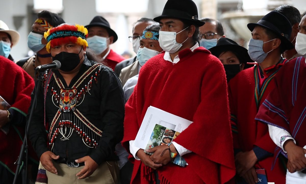 Movimiento indígena de Ecuador pide un diálogo público con el Gobierno de Lasso