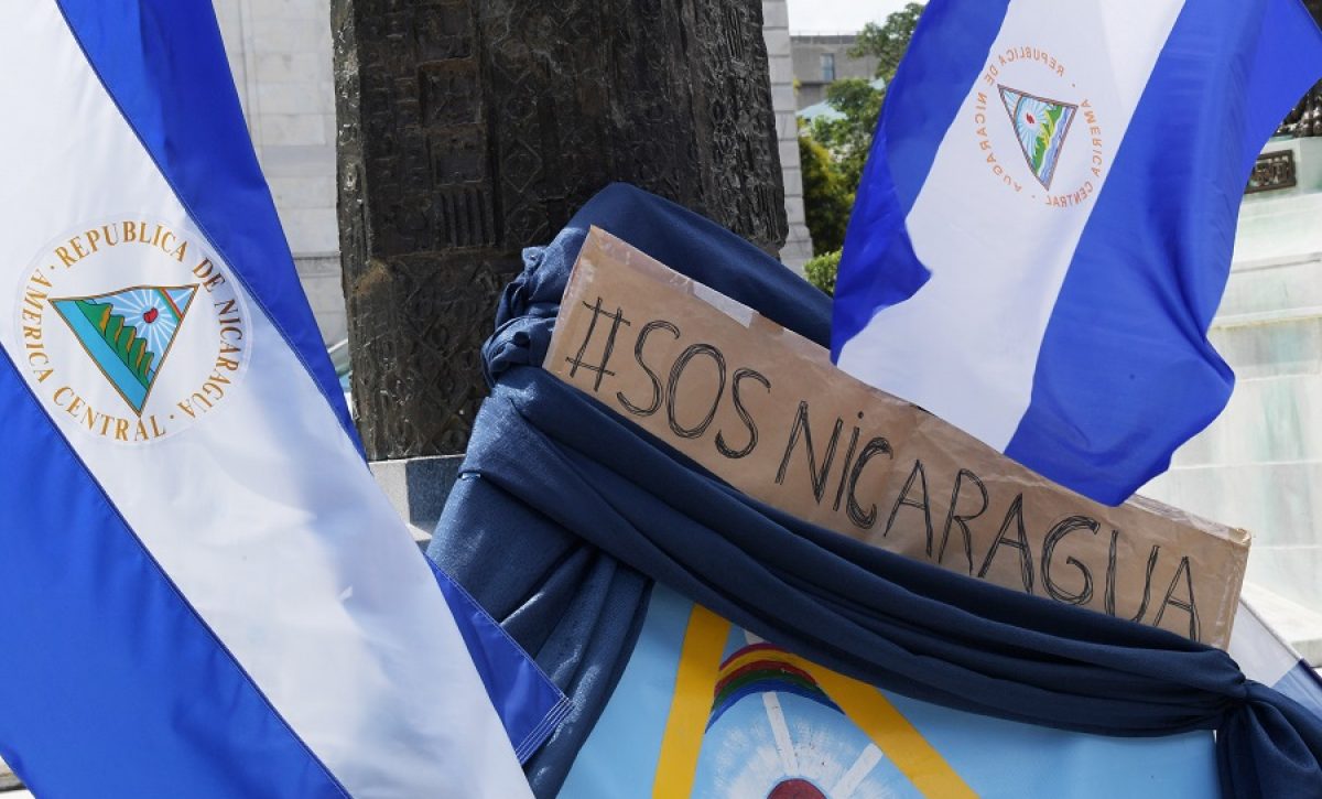 Nicaragüenses marchan en EE.UU. para pedir que no se reconozcan las elecciones