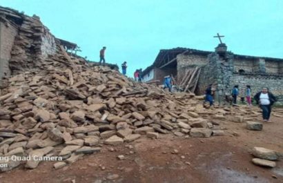 Suben a cuatro los heridos y a 867 los damnificados por terremoto en Perú