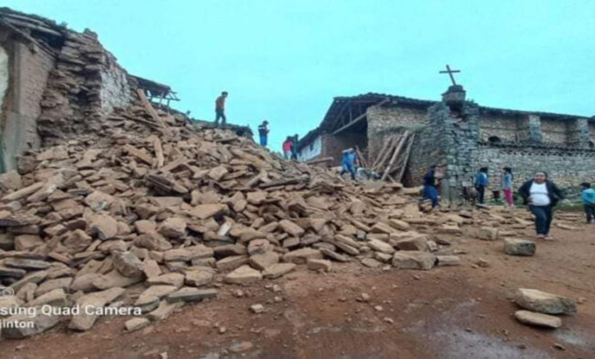 Suben a cuatro los heridos y a 867 los damnificados por terremoto en Perú