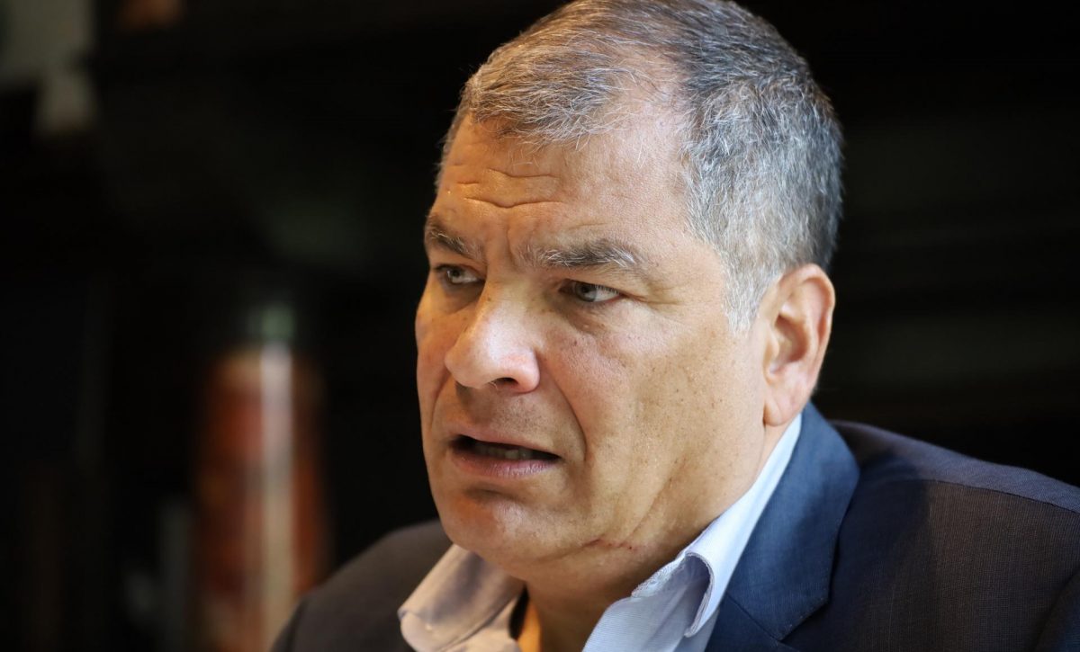 Correa dice que no pueden aceptar el acuerdo nacional propuesto por Lasso