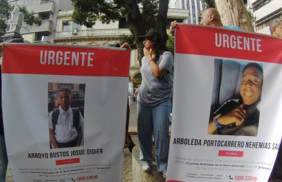 GYE-PLANTON MENORES DESAPARECIDOS